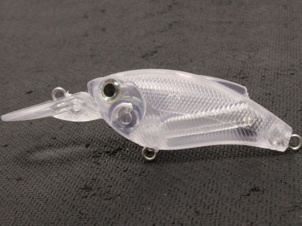 wLure Hard Plastic 3D Stencil Fishing Lure Crankbait Blank Body