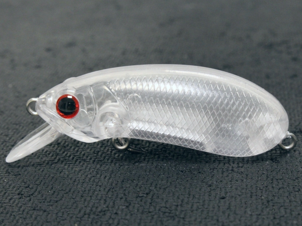 wLure Hard Plastic 3D Stencil for Fishing Lure Crankbait Blank