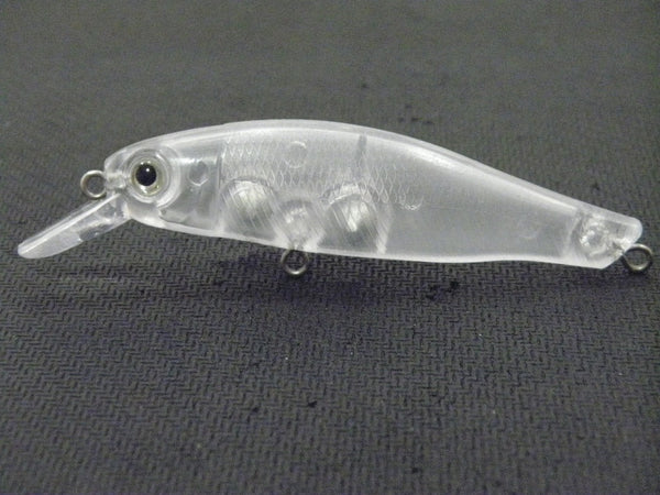wLure Hard Plastic 3D Stencil Fishing Lure Jerkbait Blank Body