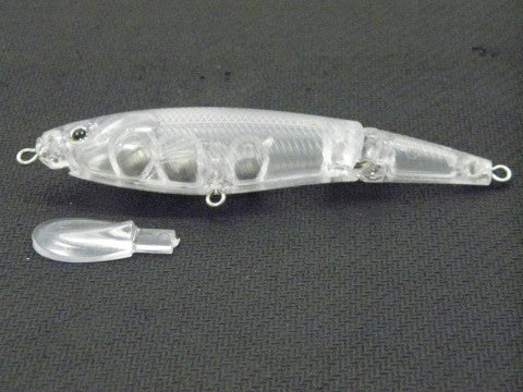 5 Swimbait Blank 4 piece Jointed foiled Swimbait Lure Blanks. USA Shipper  D116